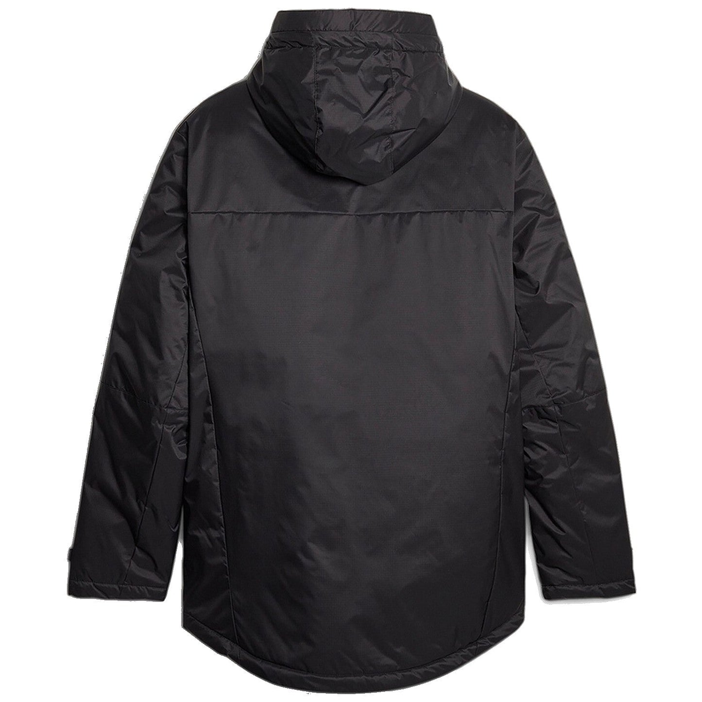 BVB Borussia Dortmund black padded bench jacket 2023/24 - Puma-4