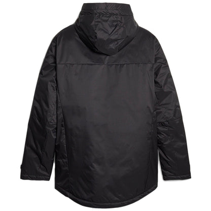 BVB Borussia Dortmund black padded bench jacket 2023/24 - Puma-4