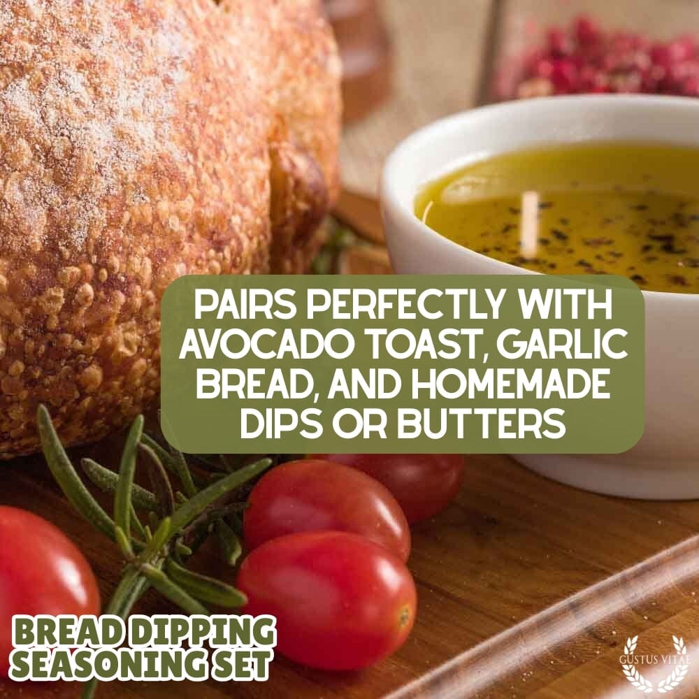 Bread Dipping Seasonings - Variety 6 Pack-1