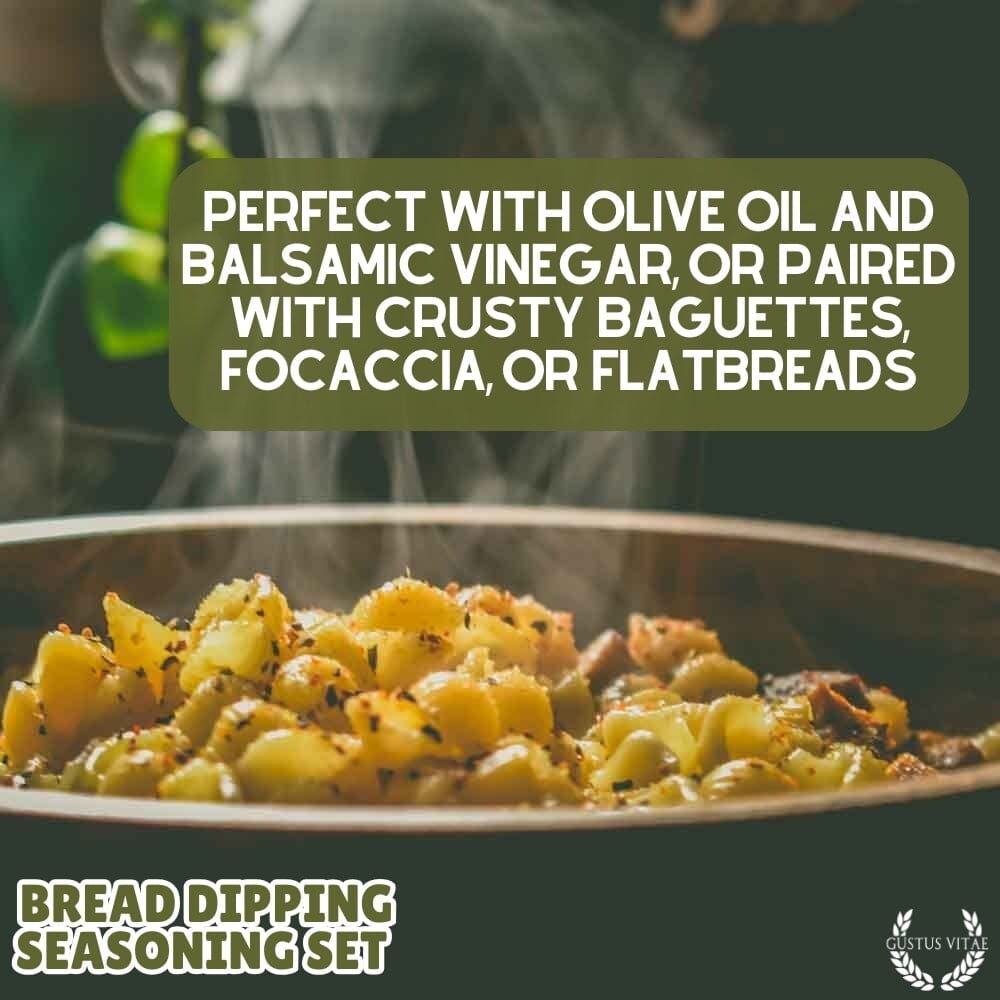 Bread Dipping Seasonings - Variety 6 Pack-2