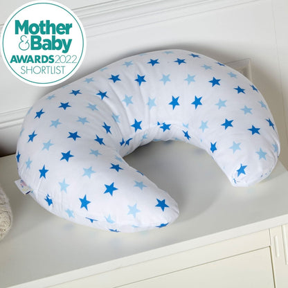 Breast Feeding Nursing Pillow - Little Blue Star (COVER ONLY)-1