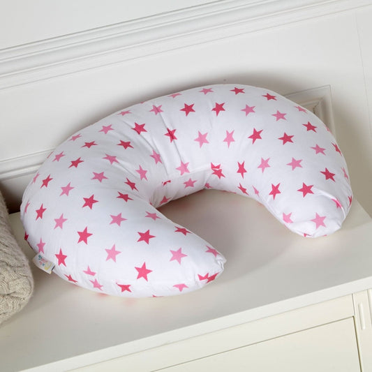 Breast Feeding Nursing Pillow - Little Pink Star (COVER ONLY)-0