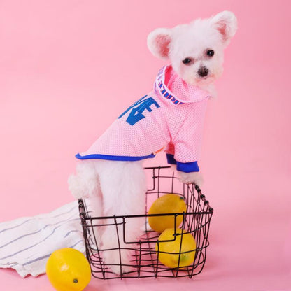 Breathable Mesh Hooded Dog Vest - Stylish Summer Shirt For Small Dogs-2