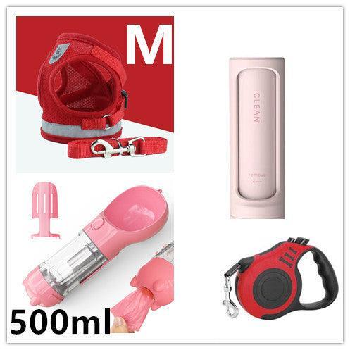 Breathable Mesh Pet Leash With Reflective Design And Matching Belt-27