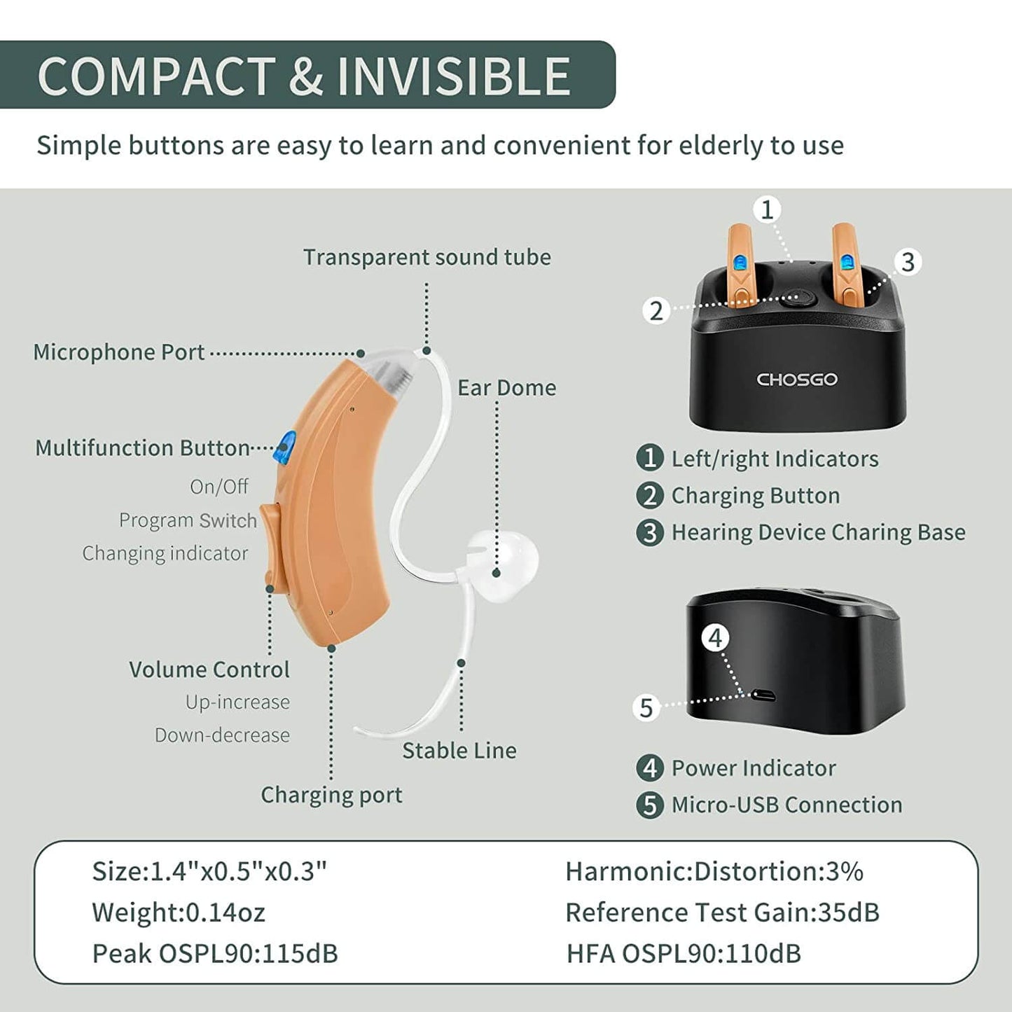 Bro102R BTE Hearing Aids-4