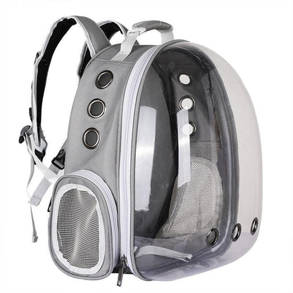 Bubble Pet Sightseeing Backpack: Portable And Stylish Carrier For Small Animals-0