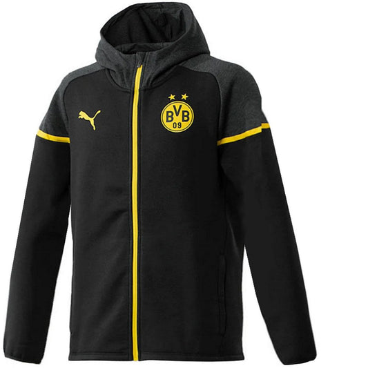 Borussia Dortmund Casual hooded presentation tracksuit 2023/24 - Puma-0
