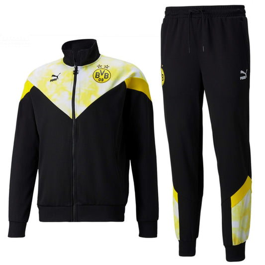 Borussia Dortmund Iconic Fans presentation Soccer tracksuit 2022 - Puma-0