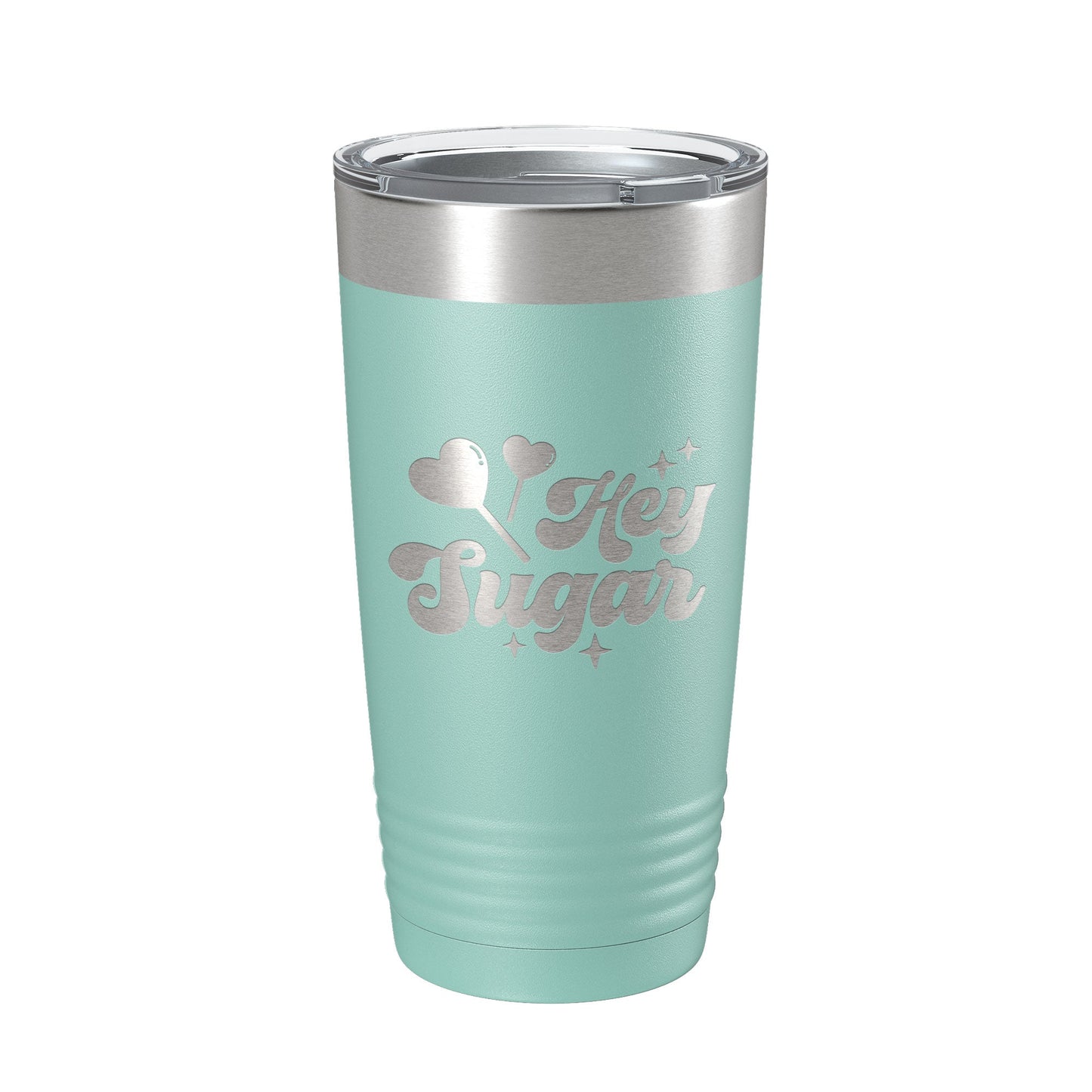 Hey Sugar Tumbler Valentine's Day Gift Travel Mug Insulated Laser Engraved Coffee Cup Retro 20 oz-12