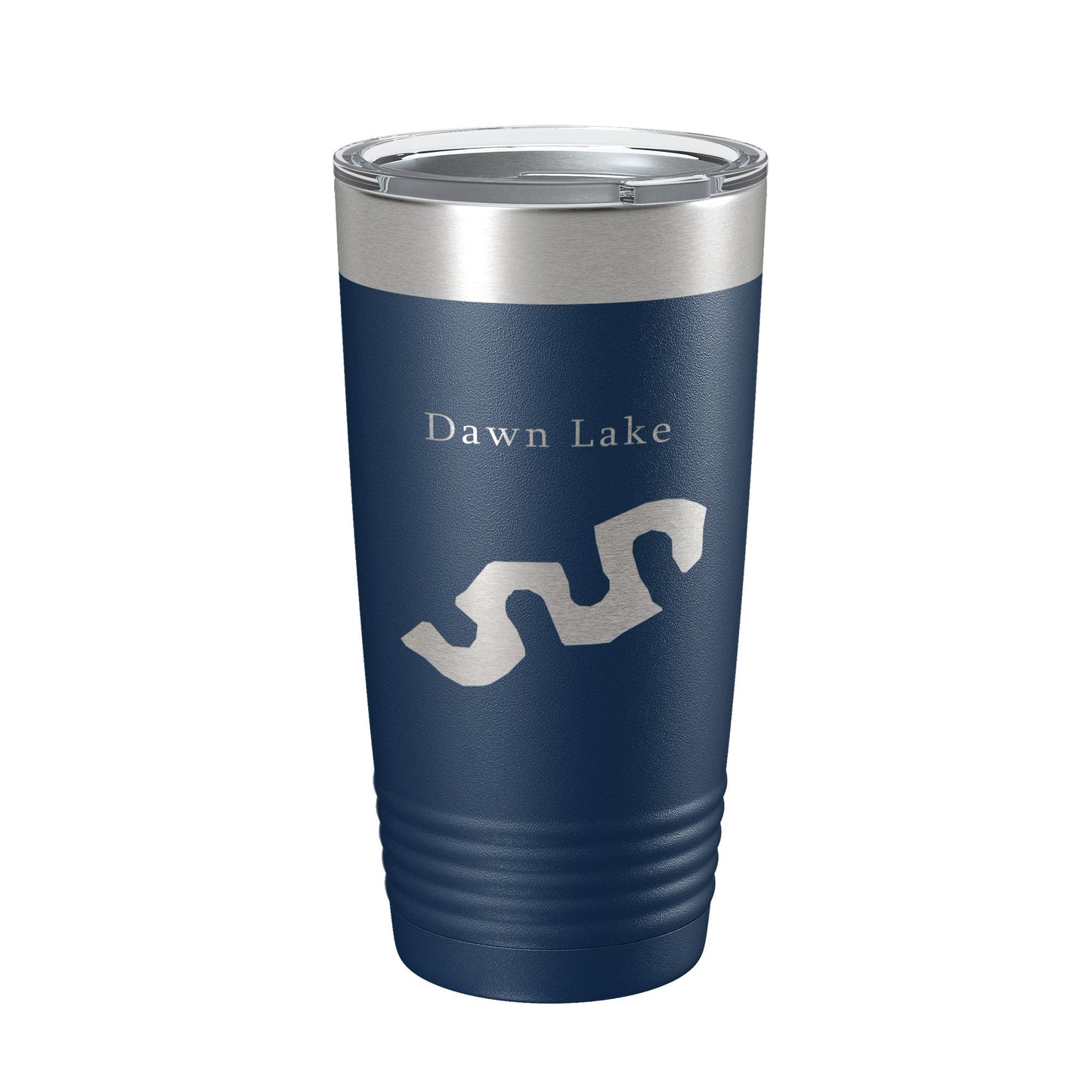 Dawn Lake Map Tumbler Travel Mug Insulated Laser Engraved Coffee Cup Arizona 20 oz-2