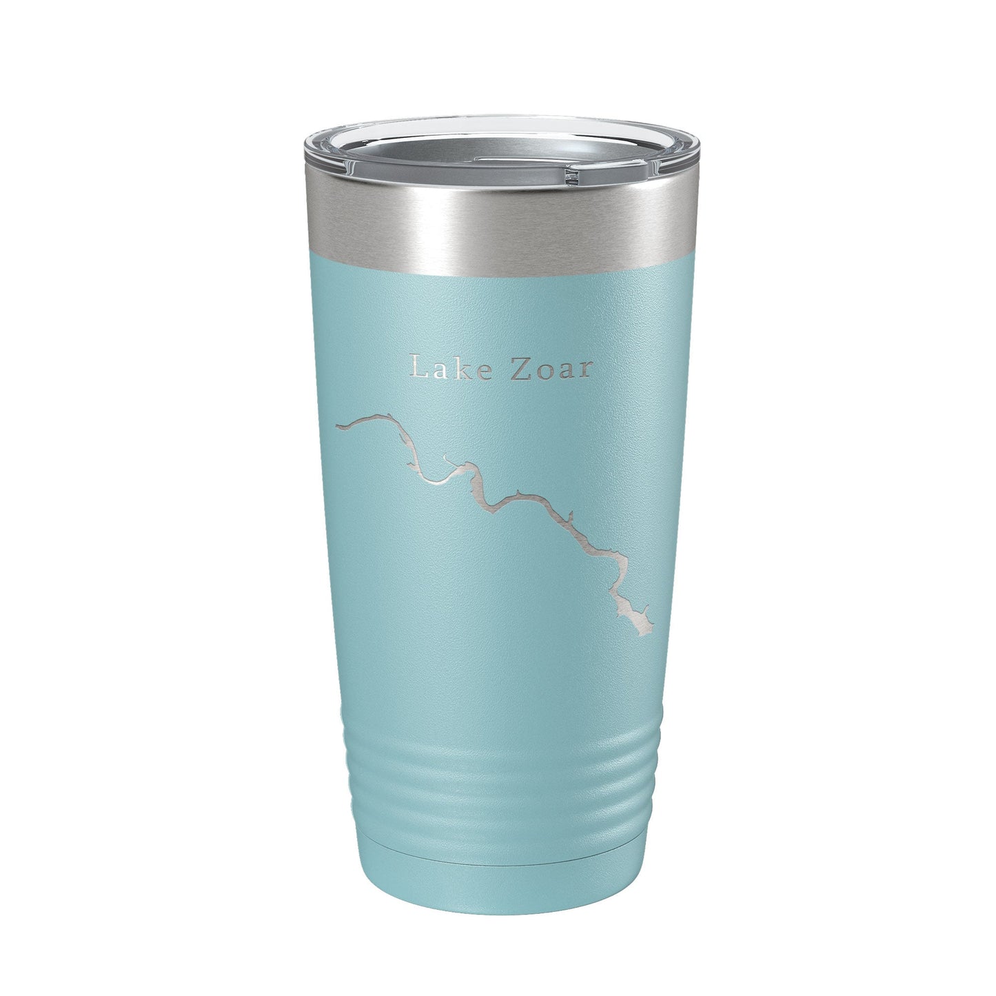 Lake Zoar Map Tumbler Travel Mug Insulated Laser Engraved Coffee Cup Housatonic River Connecticut 20 oz-13