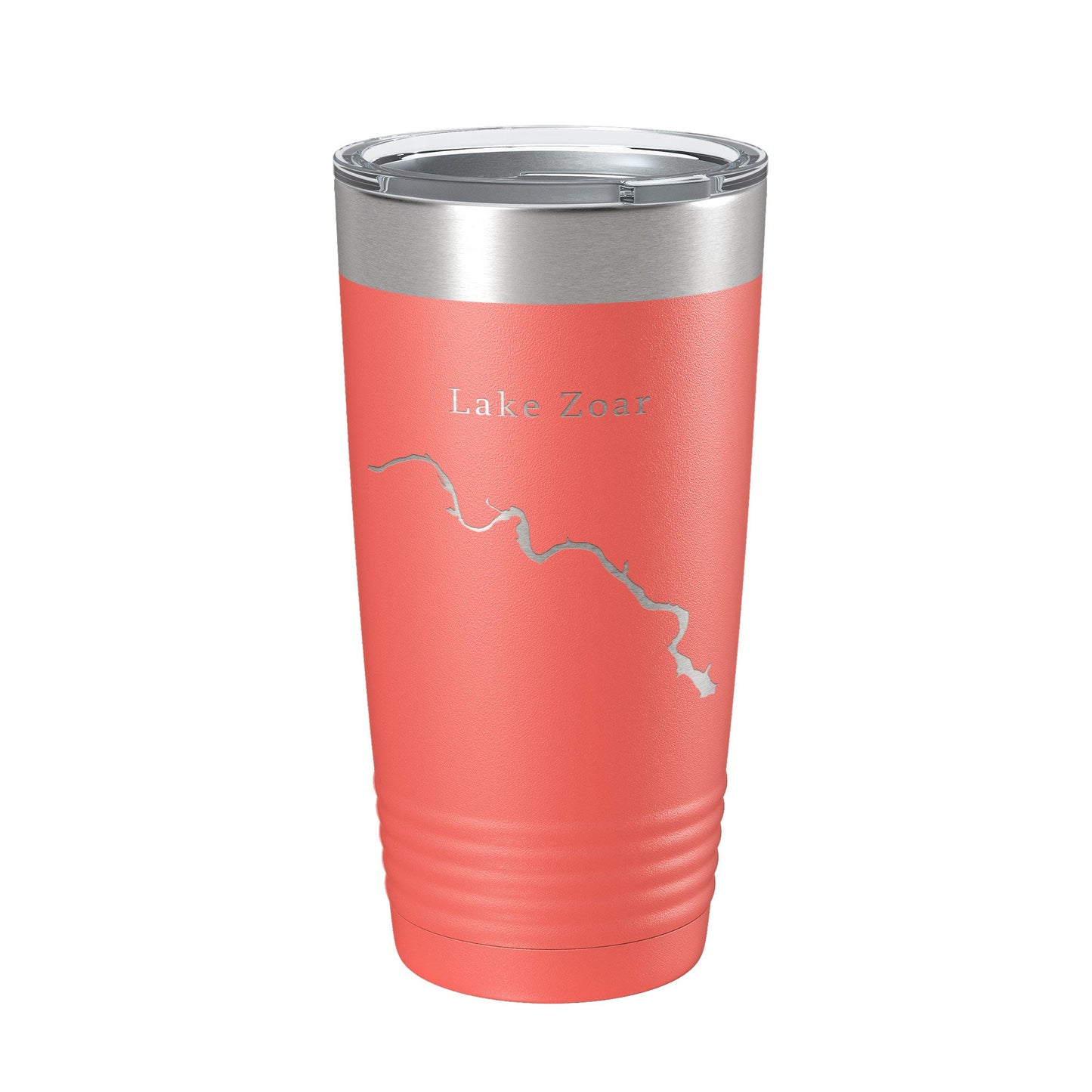 Lake Zoar Map Tumbler Travel Mug Insulated Laser Engraved Coffee Cup Housatonic River Connecticut 20 oz-20