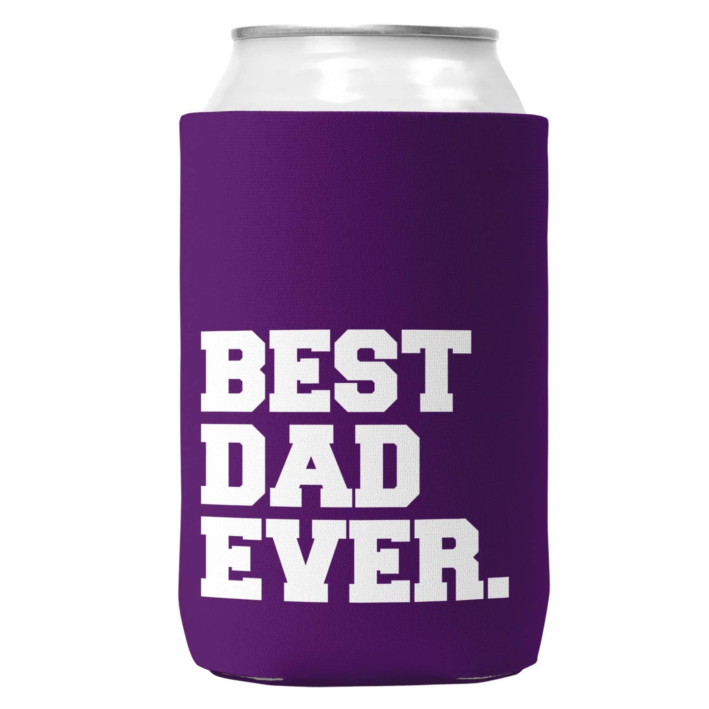 Best Dad Ever. Can Coozie/Cooler for 12oz Cans-3