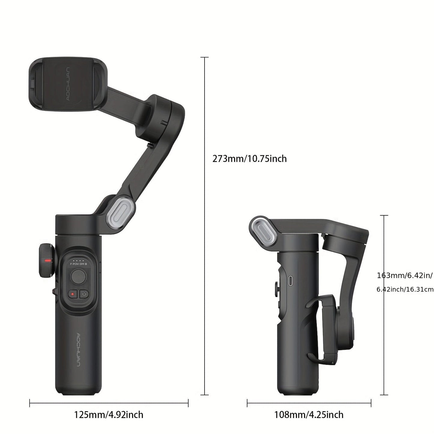 Handheld Gimbal Stabilizer for Smartphones (3-Axis)-2