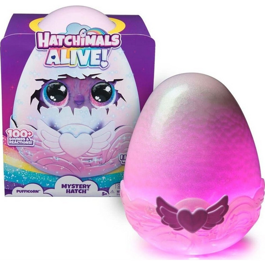 Hatchimals Alive Mystery Hatch Pufficorn (6069132)-0
