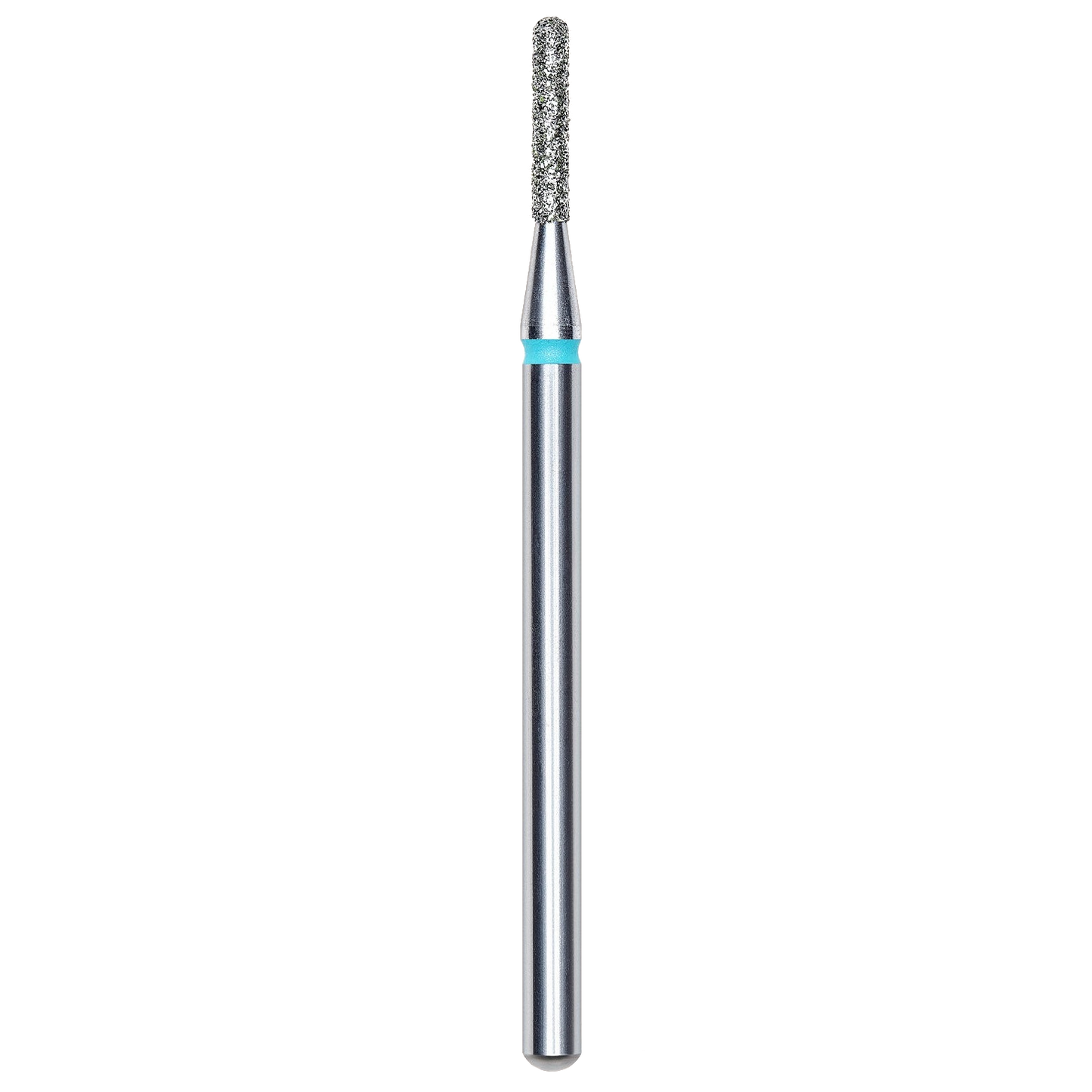 DIAMOND NAIL DRILL BIT, ROUNDED "CYLINDER", BLUE, HEAD DIAMETER 1.4/8MM (FA30B014/8) - STALEKS™-0