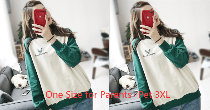 Korean Chic Long-Sleeved Dog Tee-22