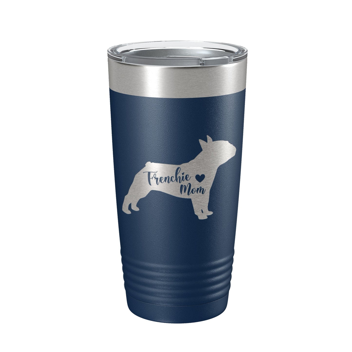 Frenchie Mom Tumbler Dog Travel Mug French Bulldog Gift Insulated Laser Engraved Coffee Cup 20 oz-8
