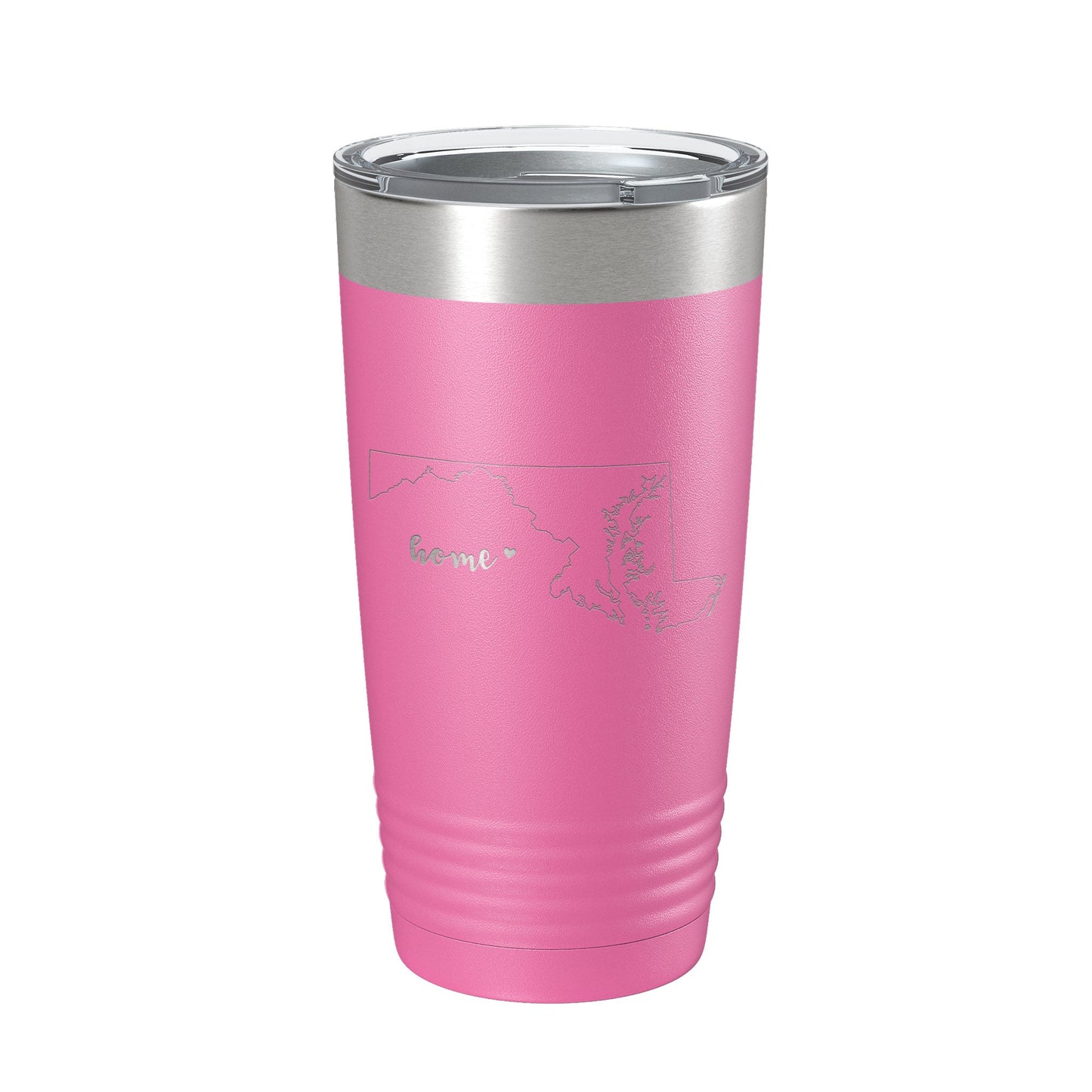Maryland Tumbler Home State Travel Mug Insulated Laser Engraved Map Coffee Cup 20 oz-11