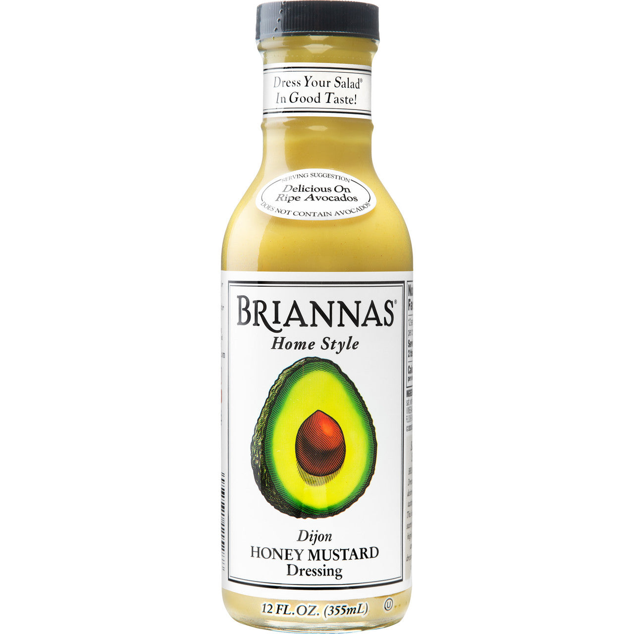Brianna's Home Style Salad DressingHoney Mustard Dijon (6x12Oz)-0