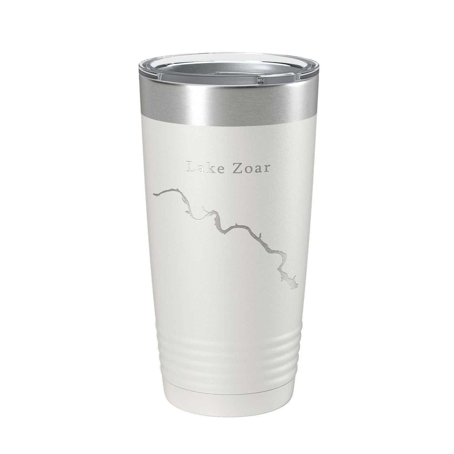 Lake Zoar Map Tumbler Travel Mug Insulated Laser Engraved Coffee Cup Housatonic River Connecticut 20 oz-7