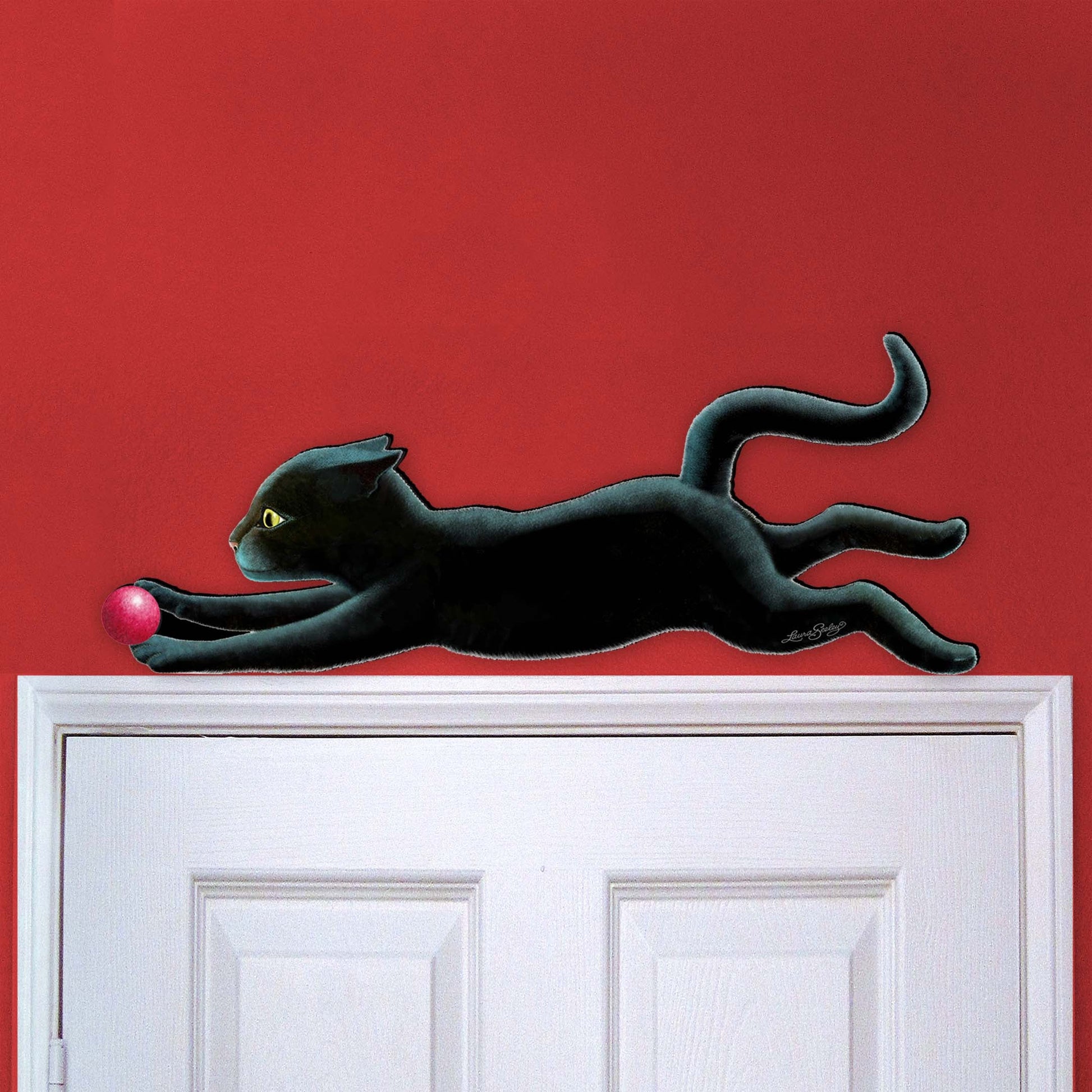 Black Cat Home Decor Outdoor Decor by L. Seeley - Pet Decor - 8512073F-LS-2