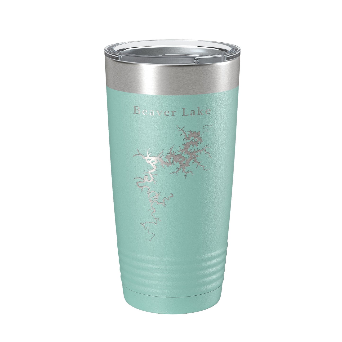 Beaver Lake Map Tumbler Travel Mug Insulated Laser Engraved Coffee Cup Arkansas 20 oz-12
