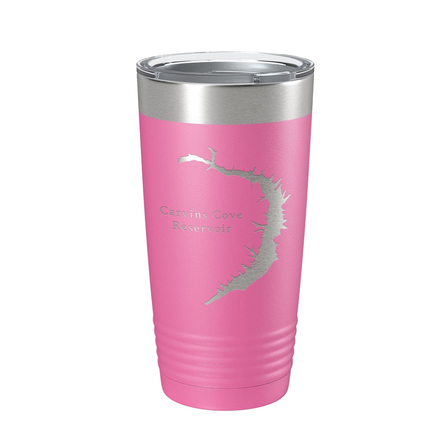 Carvins Cove Reservoir Tumbler Lake Map Travel Mug Insulated Laser Engraved Coffee Cup Virginia 20 oz-11