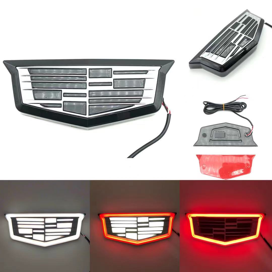Cadillac Trunk Emblem LED Dynamic Lighted Logo – Not Compatible with Push-Button Trunk Release-2