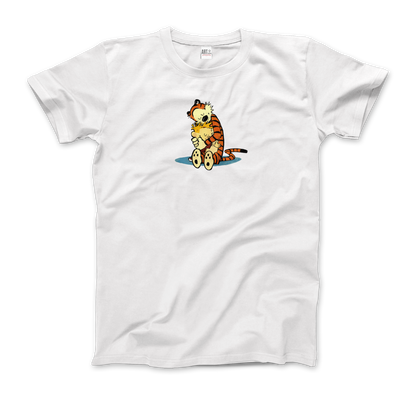 Calvin and Hobbes Hugging T-Shirt-5