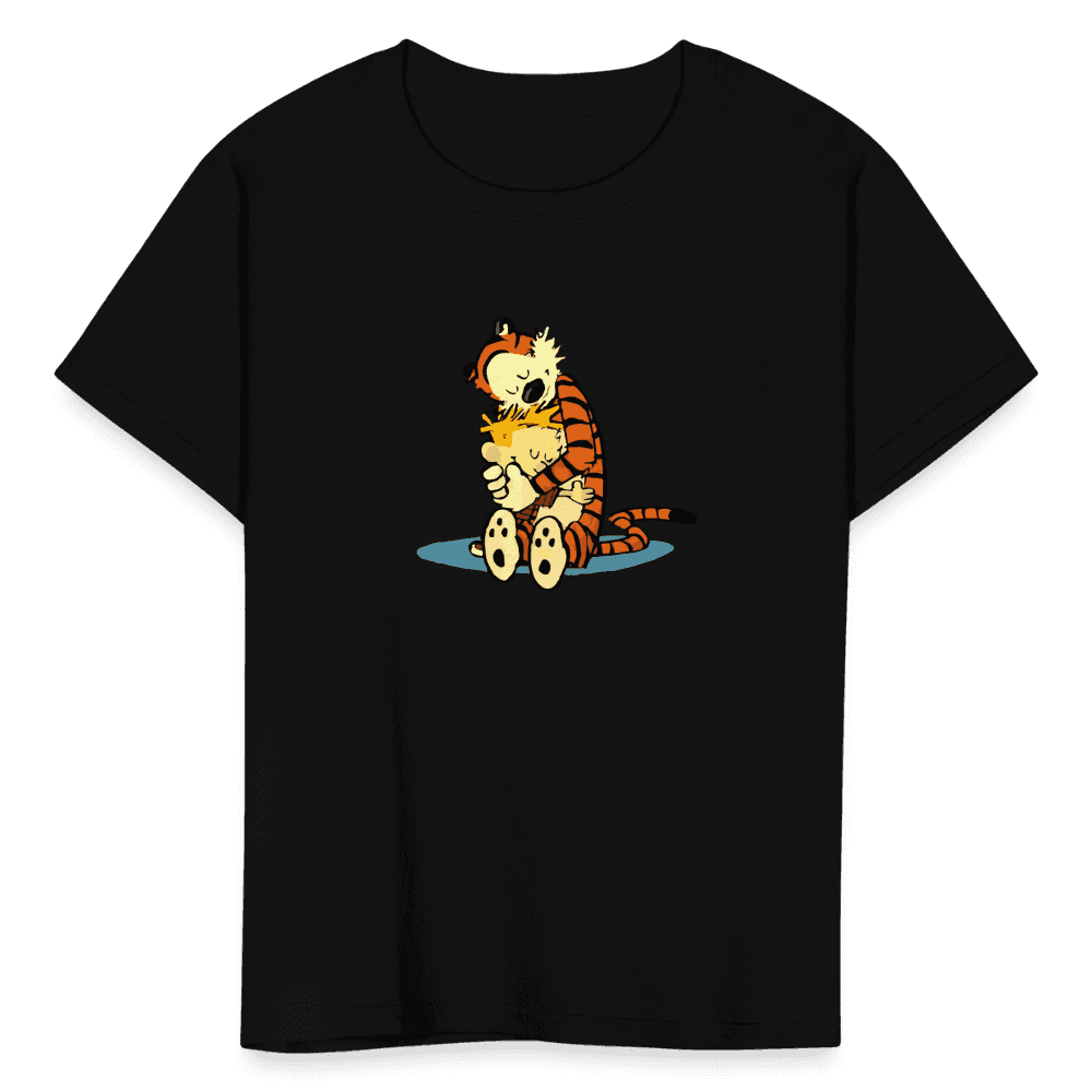 Calvin and Hobbes Hugging T-Shirt-8
