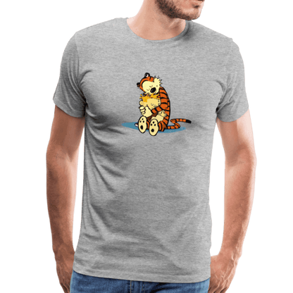 Calvin and Hobbes Hugging T-Shirt-1