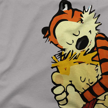 Calvin and Hobbes Hugging T-Shirt-2