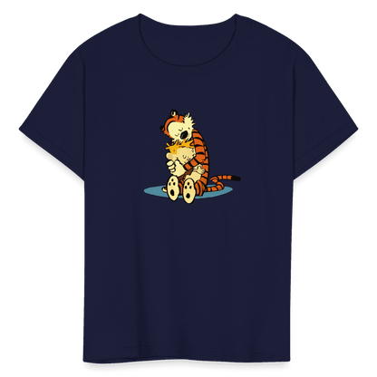 Calvin and Hobbes Hugging T-Shirt-9