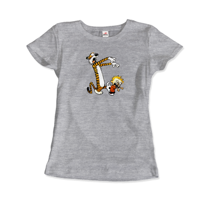 Calvin and Hobbes Playing Zombies T-Shirt-6