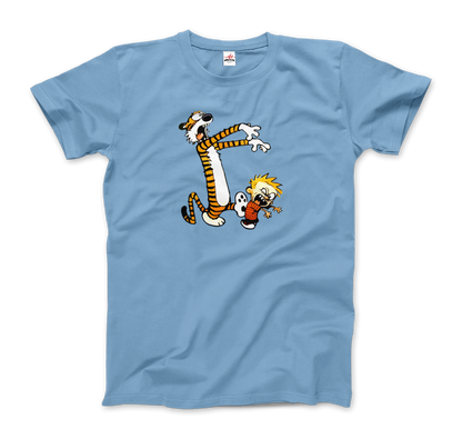 Calvin and Hobbes Playing Zombies T-Shirt-5