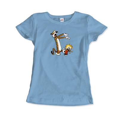 Calvin and Hobbes Playing Zombies T-Shirt-7