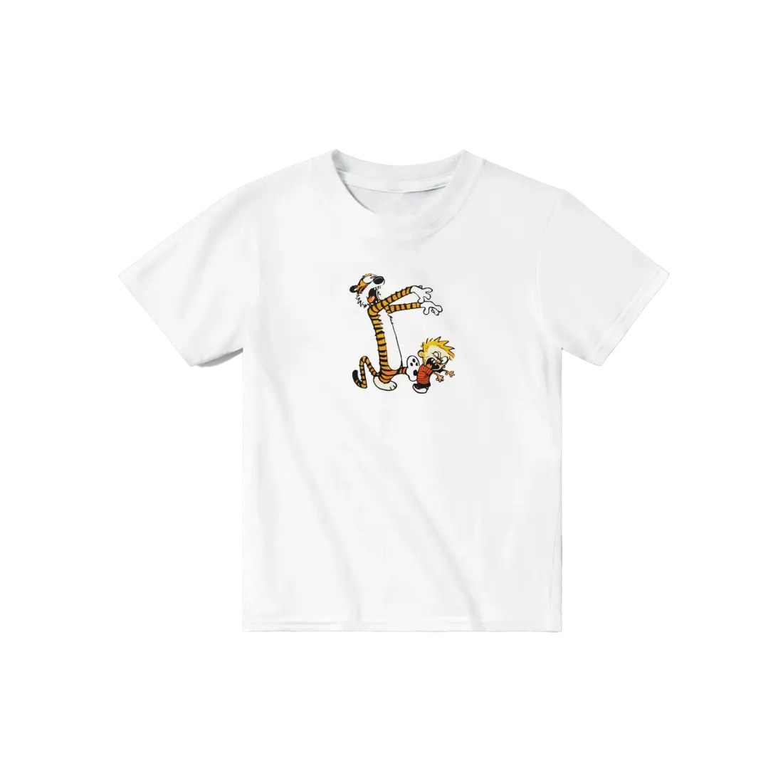 Calvin and Hobbes Playing Zombies T-Shirt-8
