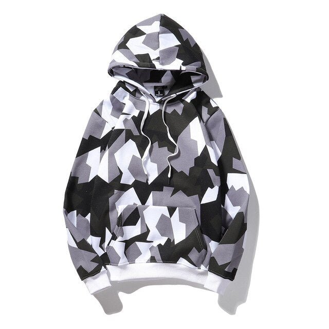 Camouflage Hooded Sweatshirts Fashion Mens Streetwear Hip Hop Skateboard Fleece Hoodies  Autumn Casual Camo-5