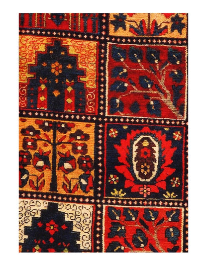 Canvello Bakhtiari Design Velvet Table Cloth - 1'7'' X 4'7''-1