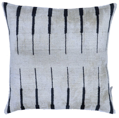 Canvello Decorative Black & White Pillow | 16x16 inch-5