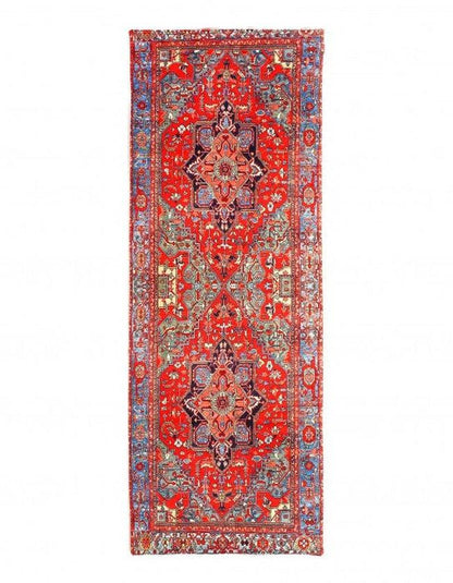 Canvello Serapi Design Velvet table cloth - 1'3'' X 3'11''-0