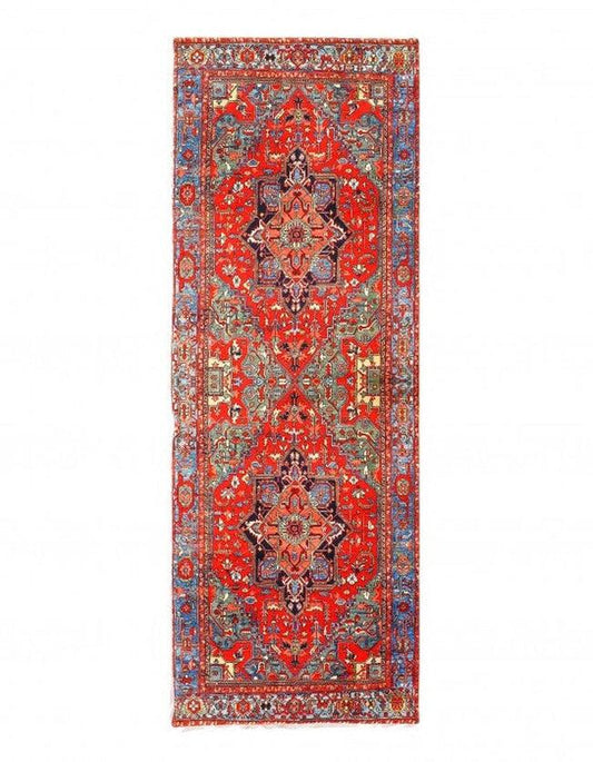 Canvello Serapi Design Velvet table cloth 1'7'' X 4'7''-0