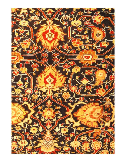 Canvello Tabriz Design Velvet table cloth - 3' X 3'-1