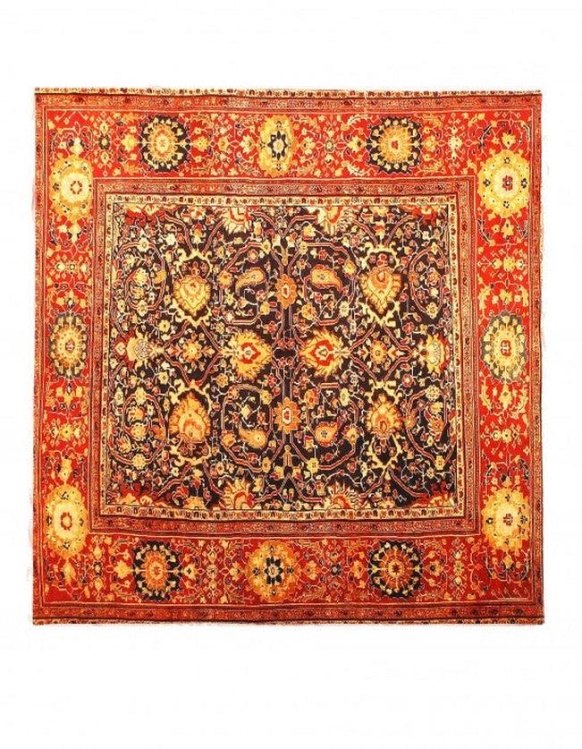 Canvello Tabriz Design Velvet table cloth - 3' X 3'-0