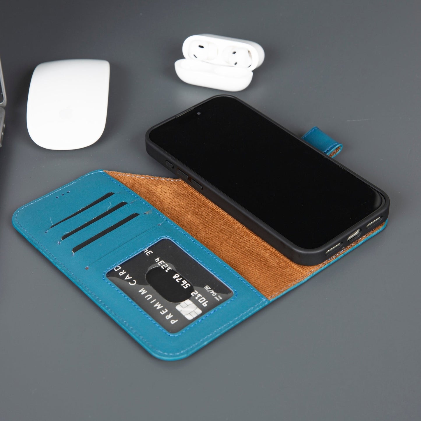 Casper iPhone 17 Pro Max Leather Wallet Case – MagSafe Compatible-3