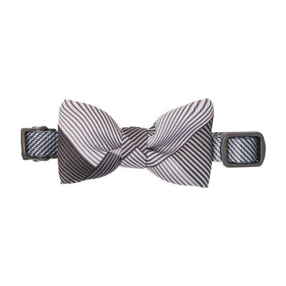 Casual Cotton Bow Tie Cat Collar - Stylish And Playful Accessory For Your Feline Friend-4