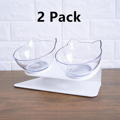 Cat Double Bowl - The Perfect Companion For Your Feline Friend-4