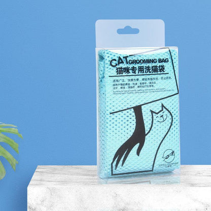 Cat Grooming Essentials Set: Ultimate Cat Bathing Kit With Anti-Scratch Cat Bag And Pet Nail Clipper-2