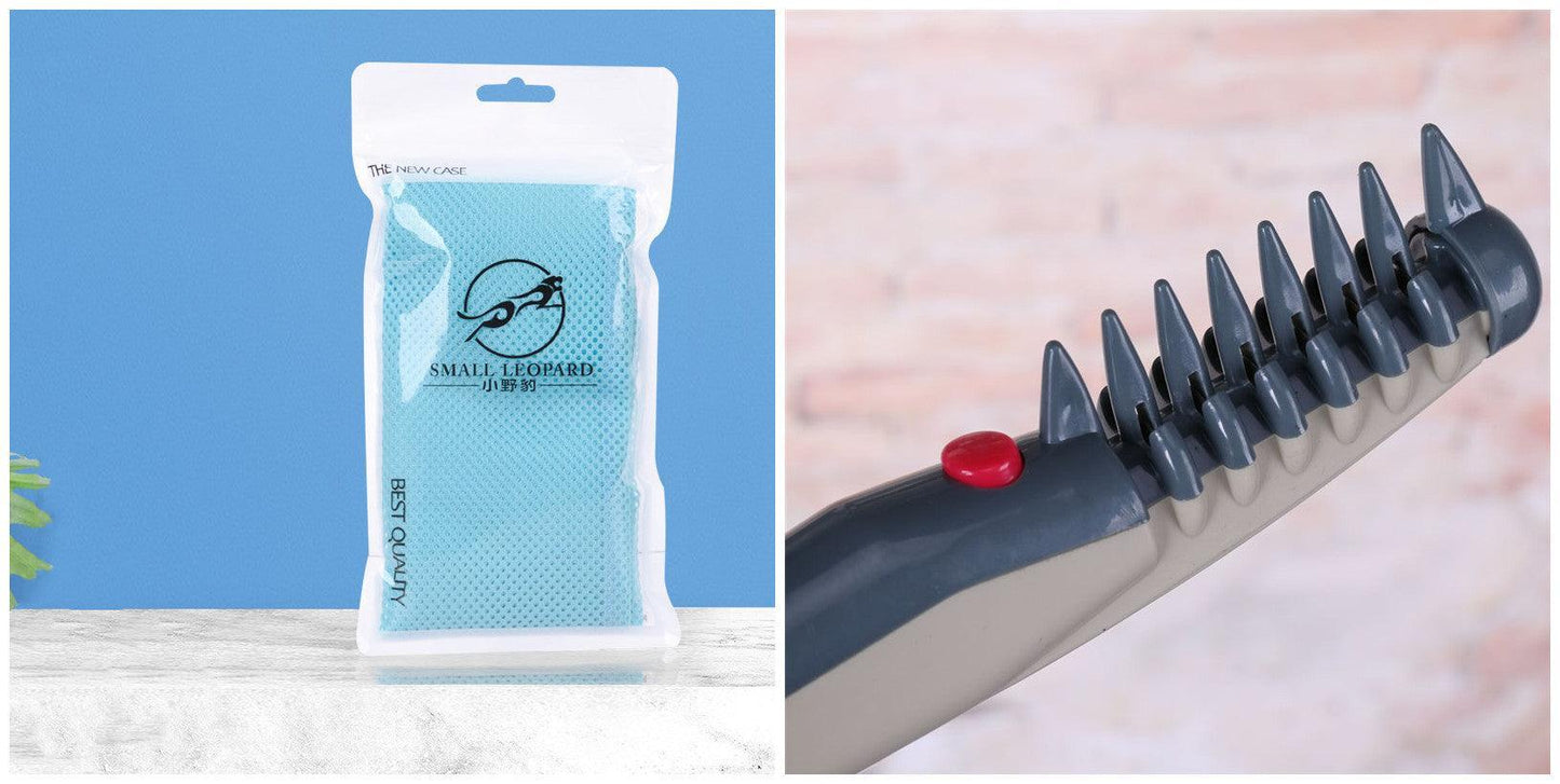 Cat Grooming Essentials Set: Ultimate Cat Bathing Kit With Anti-Scratch Cat Bag And Pet Nail Clipper-6